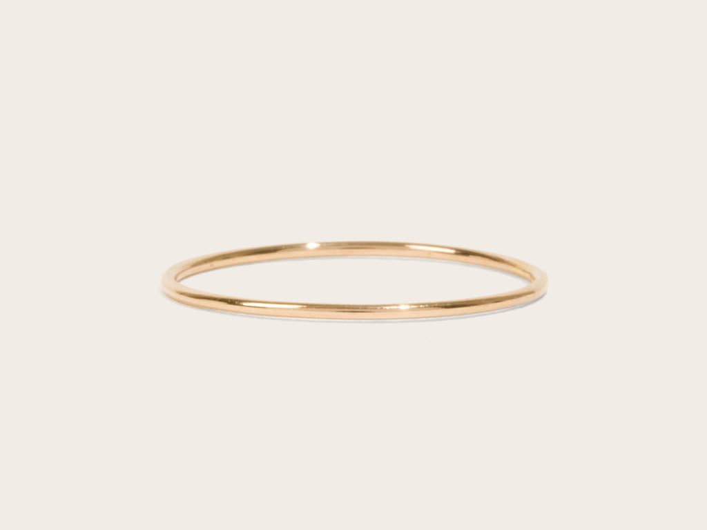 Ultra Thin Gold Ring - Laurel Elaine Jewelry