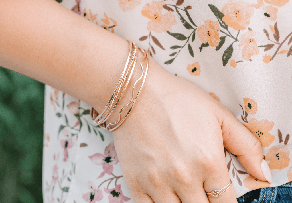 How to Perfect Your Bangle Stack - Laurel Elaine Jewelry