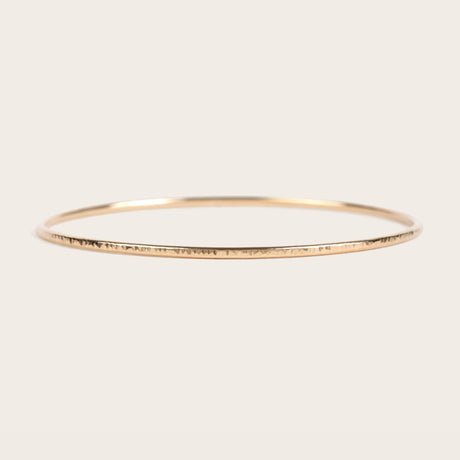 Gold Sparkle Bangle - Laurel Elaine Jewelry