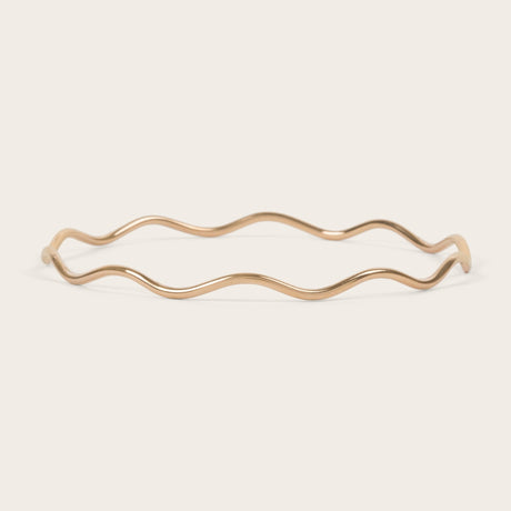 Wavy Bangles - Laurel Elaine Jewelry
