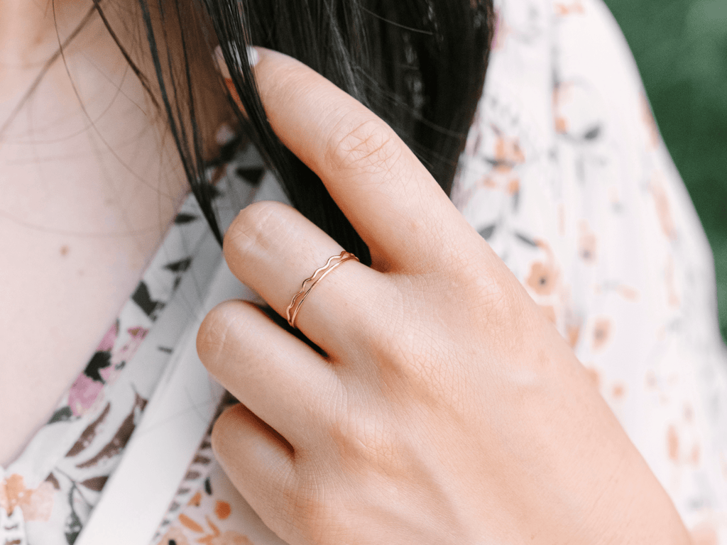 Wavy Ring - Laurel Elaine Jewelry