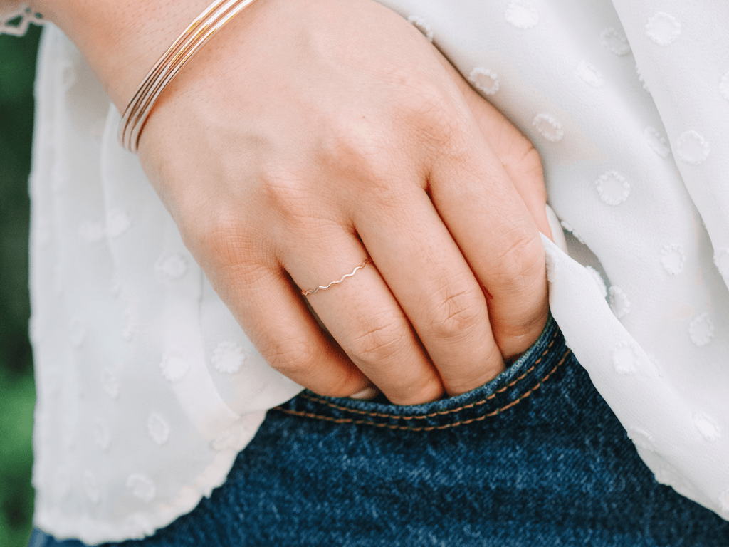 Wavy Ring - Laurel Elaine Jewelry