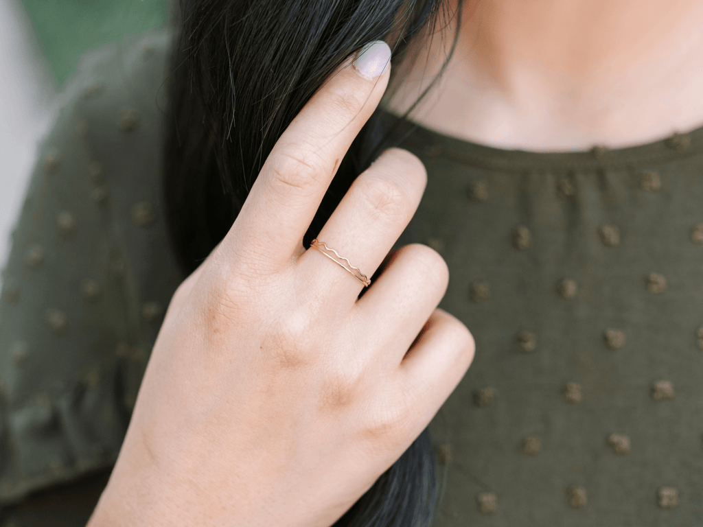Wavy Ring - Laurel Elaine Jewelry