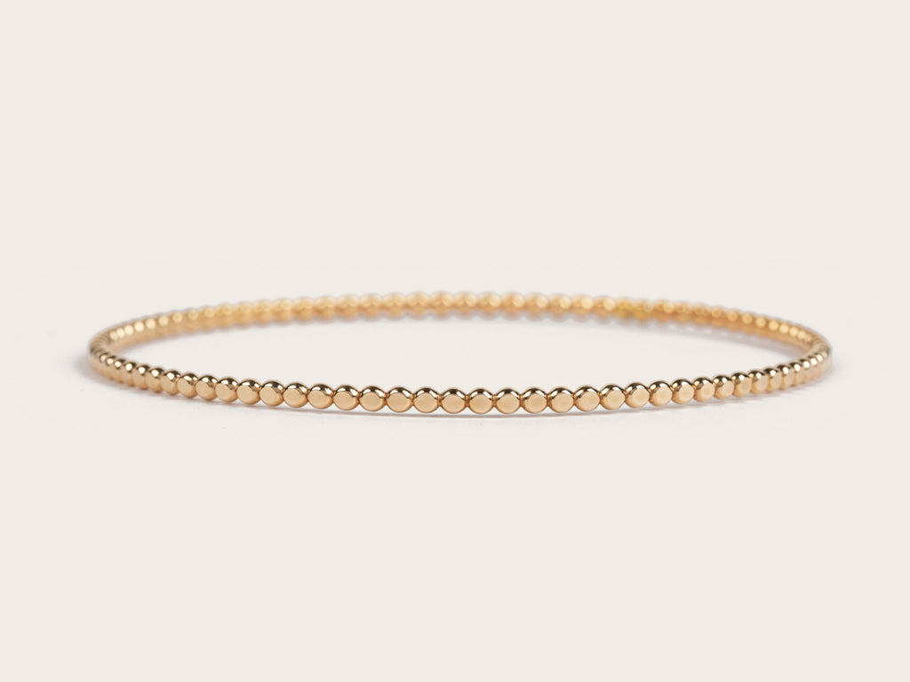 Beaded Bangle - Laurel Elaine Jewelry