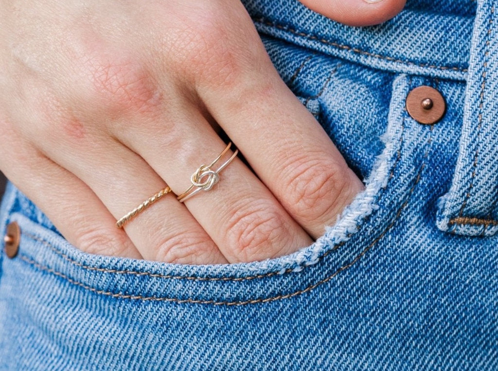 Double Knot Ring - Laurel Elaine Jewelry
