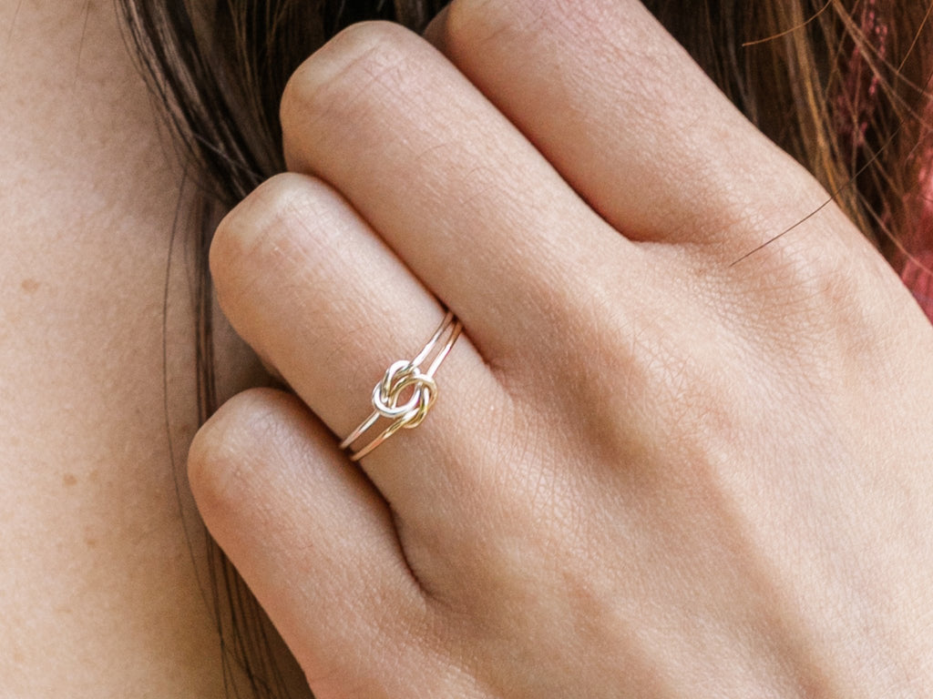 Double Knot Ring - Laurel Elaine Jewelry