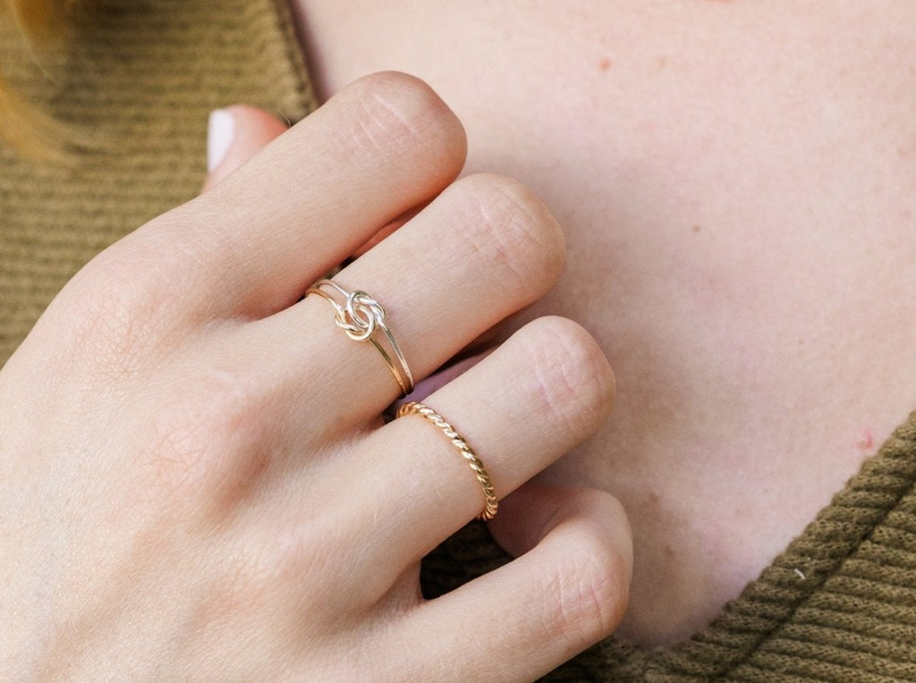 Double Knot Ring - Laurel Elaine Jewelry