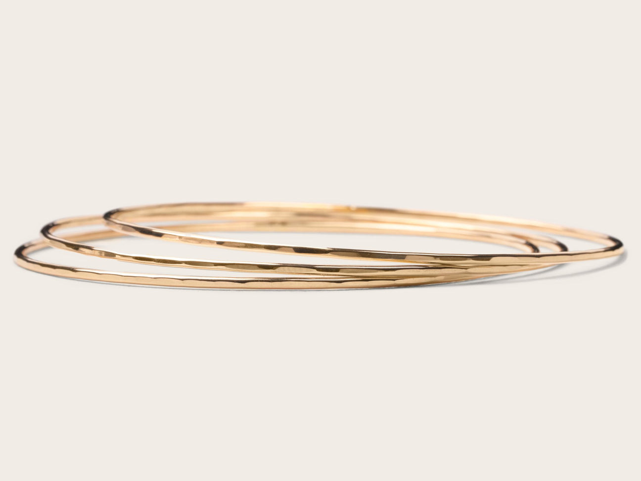 Gold Bangles - Laurel Elaine Jewelry