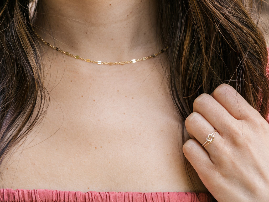 Gold Choker - Laurel Elaine Jewelry