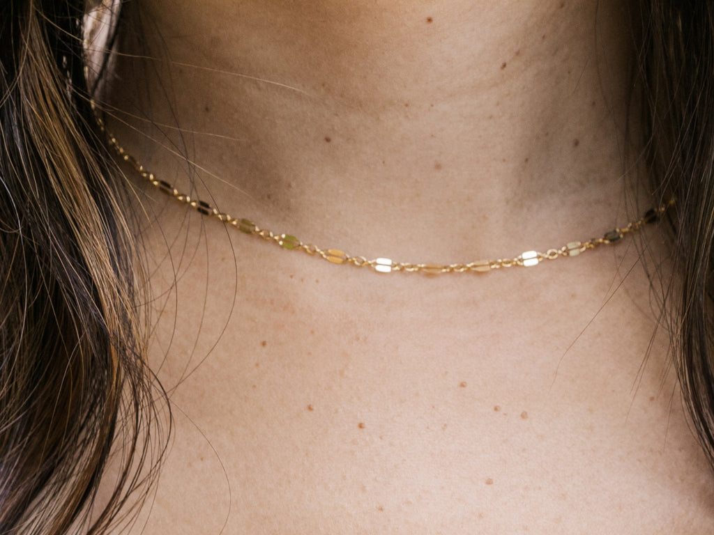 Gold Choker - Laurel Elaine Jewelry