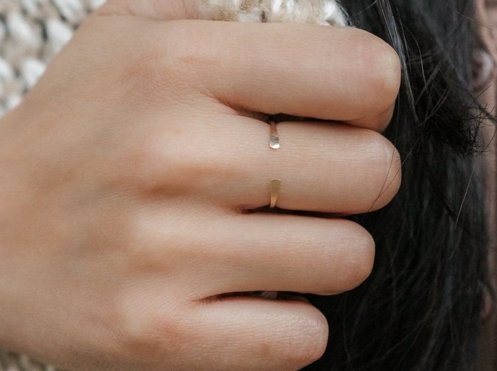 Gold Cuff Ring - Laurel Elaine Jewelry