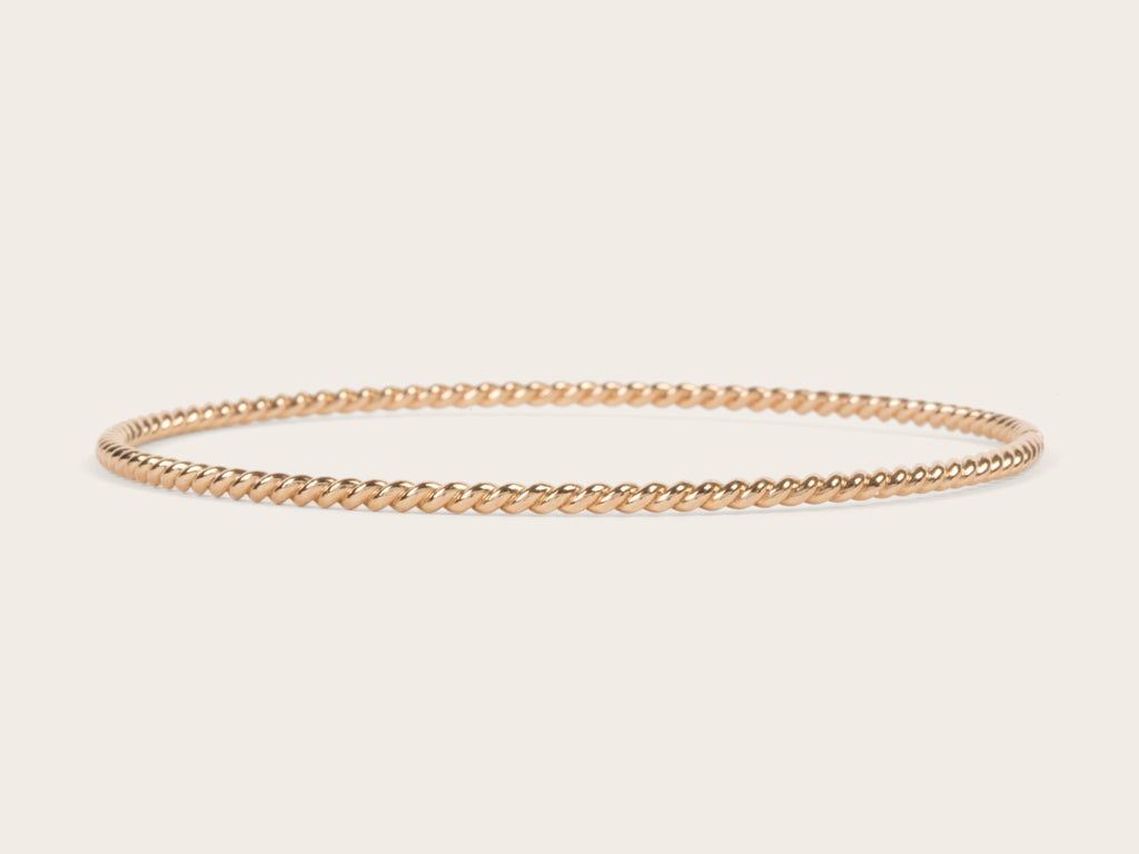 PREORDER | Twist Bangle - Laurel Elaine Jewelry