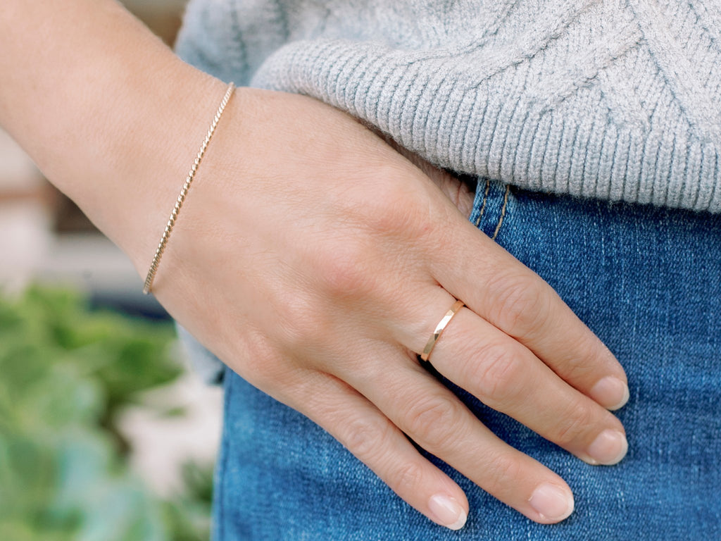 PREORDER | Twist Bangle - Laurel Elaine Jewelry