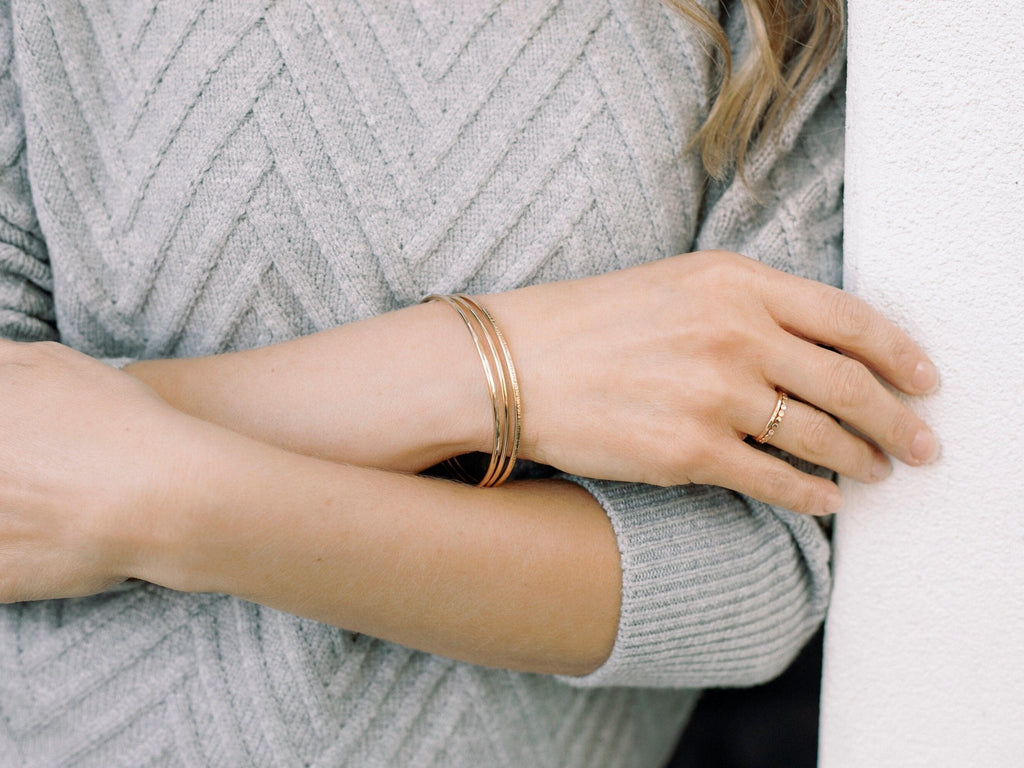 Sparkle Stack | Bangle Stack - Laurel Elaine Jewelry