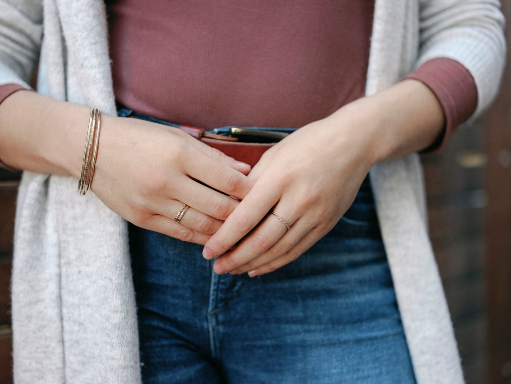 Sparkle Stack | Bangle Stack - Laurel Elaine Jewelry