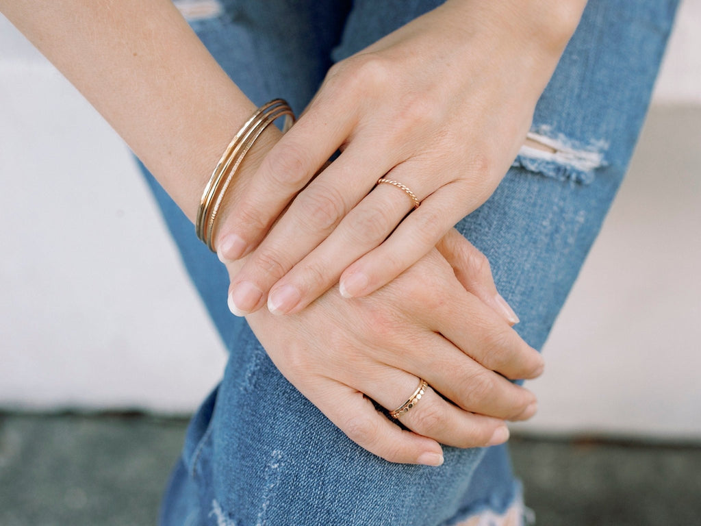 Sparkle Stack | Bangle Stack - Laurel Elaine Jewelry
