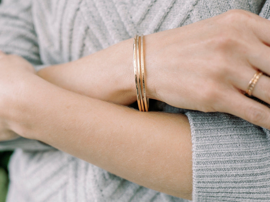 Sparkle Stack | Bangle Stack - Laurel Elaine Jewelry