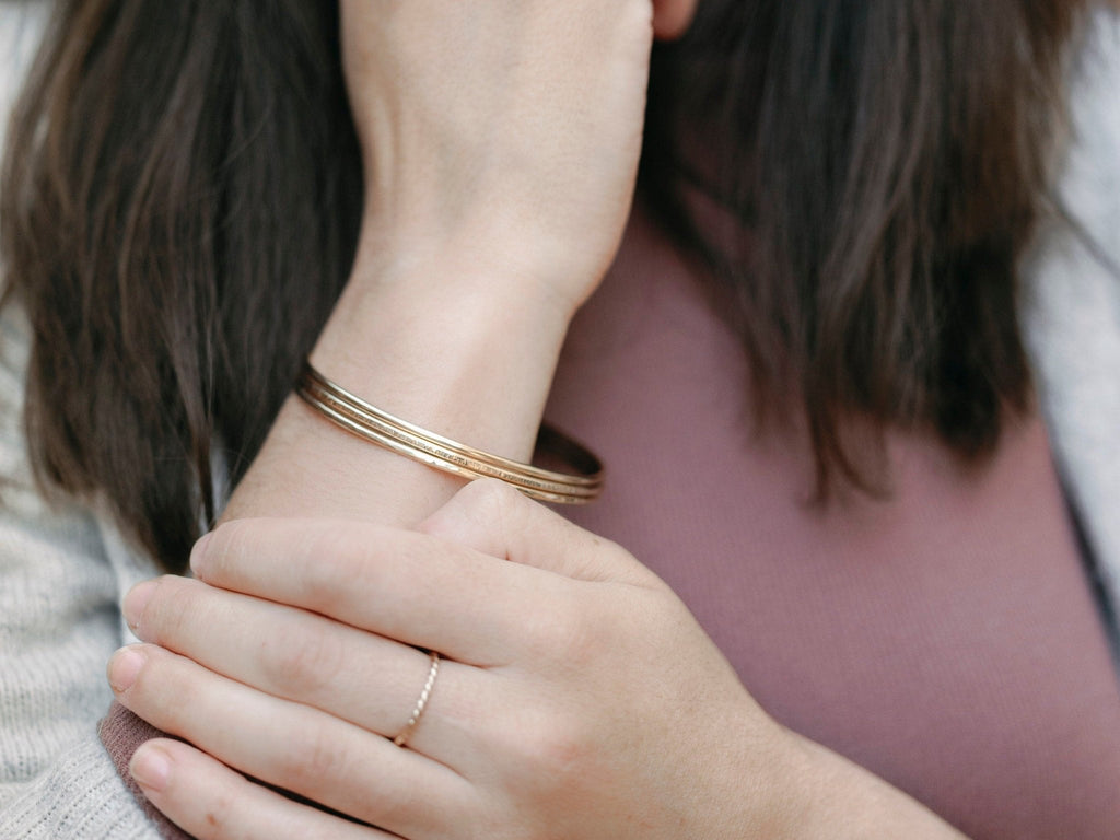 Sparkle Stack | Bangle Stack - Laurel Elaine Jewelry
