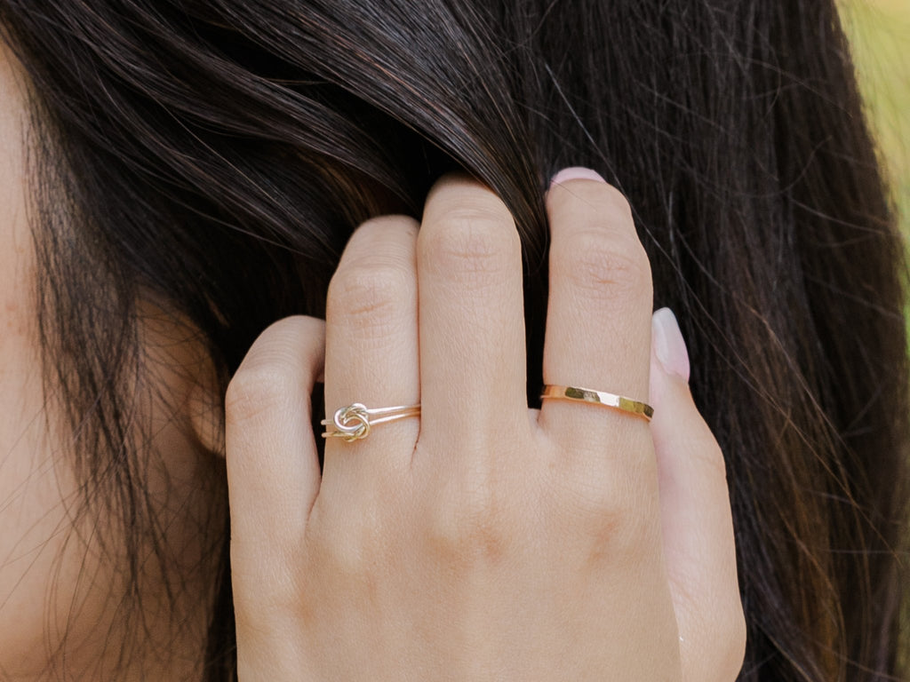 Thick Gold Ring - Laurel Elaine Jewelry