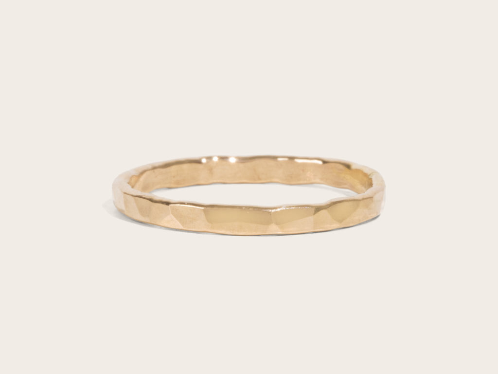 Thick Gold Ring - Laurel Elaine Jewelry