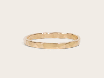 Thick Gold Ring - Laurel Elaine Jewelry