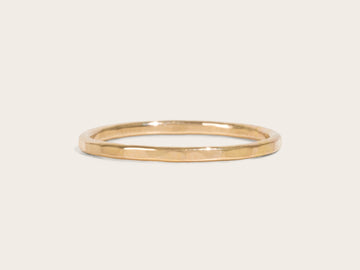 Thin Gold Ring - Laurel Elaine Jewelry