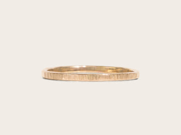 Thin Gold Sparkle Ring - Laurel Elaine Jewelry