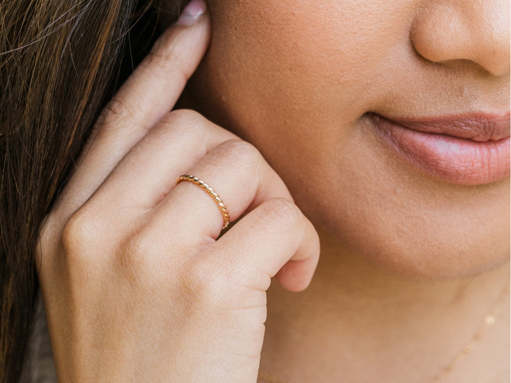 Twist Ring - Laurel Elaine Jewelry