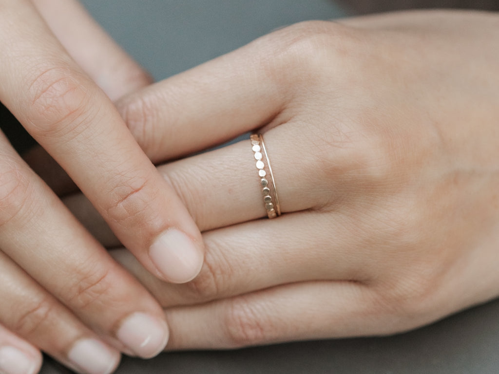 Ultra Thin Gold Ring - Laurel Elaine Jewelry