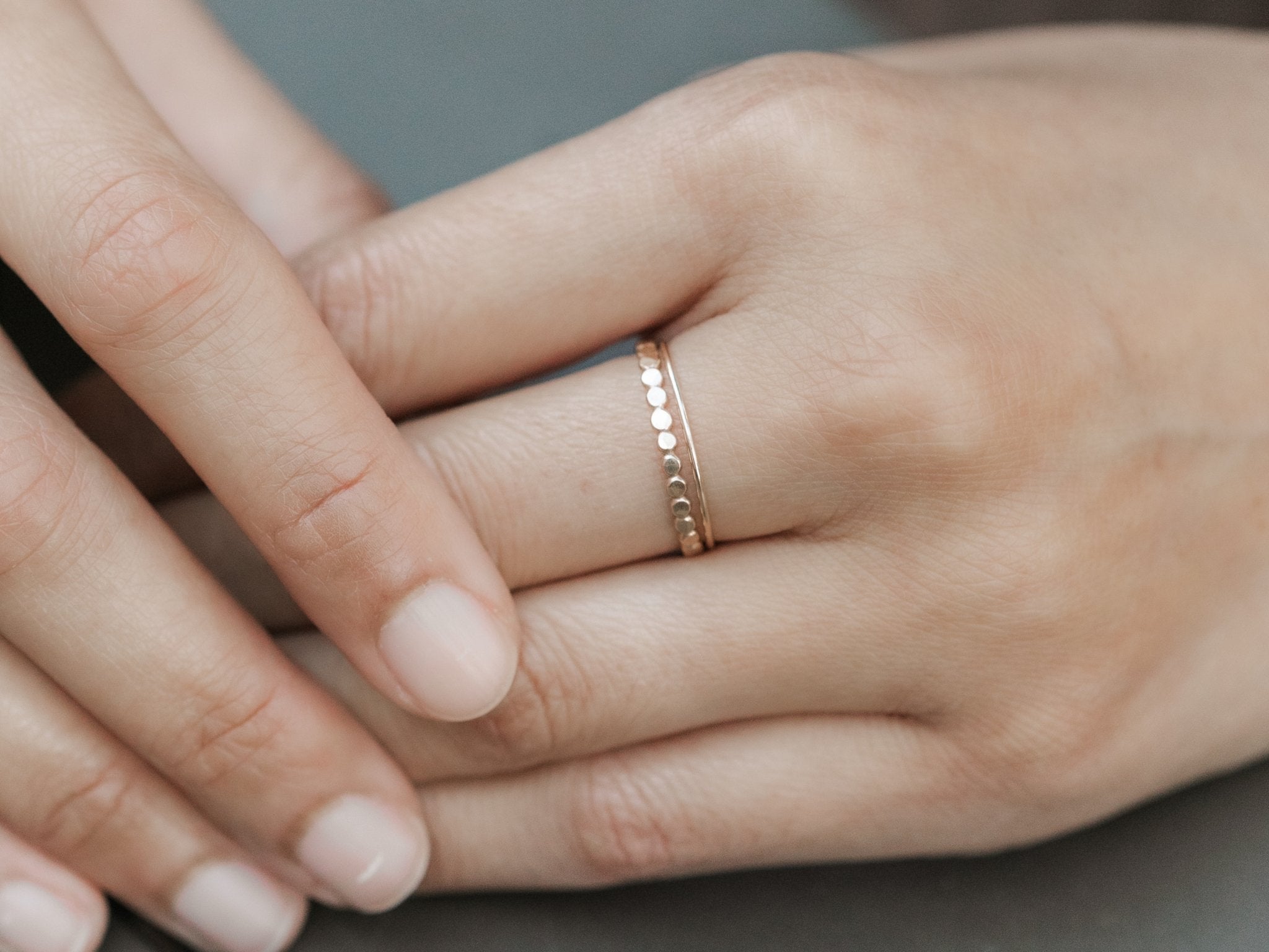Ultra Thin Gold Ring Laurel Elaine Jewelry