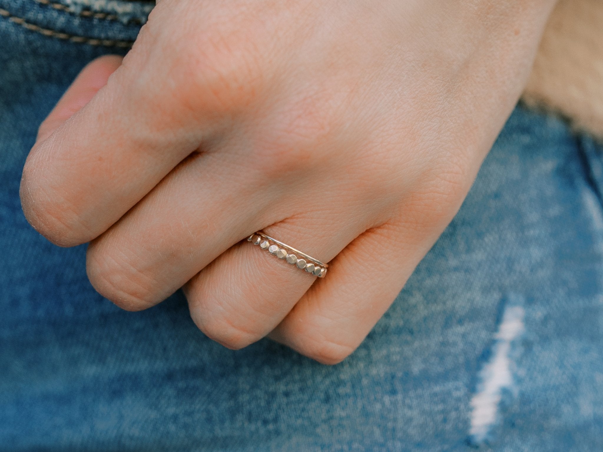 Ultra Thin Gold Ring Laurel Elaine Jewelry